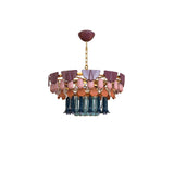 LLADRO' Plafoniera Seasons 70 cm Autunno 48x70cm Porcellana