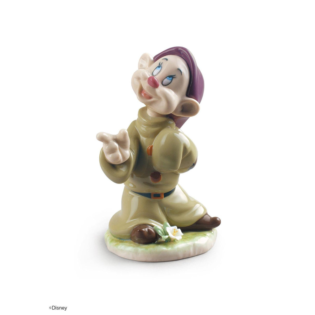 LLADRO' Figurina Nanetto Biancaneve Cucciolo 13x8cm Porcellana