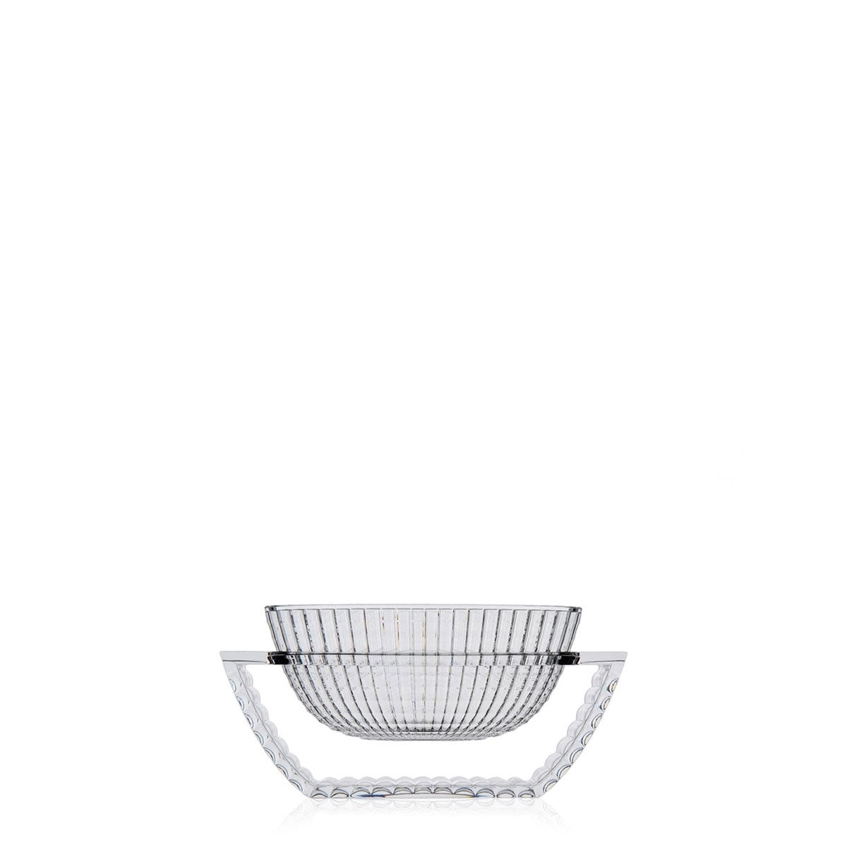 KARTELL U Shine Vaso 14x29cm Trasparente PMMA Riciclato