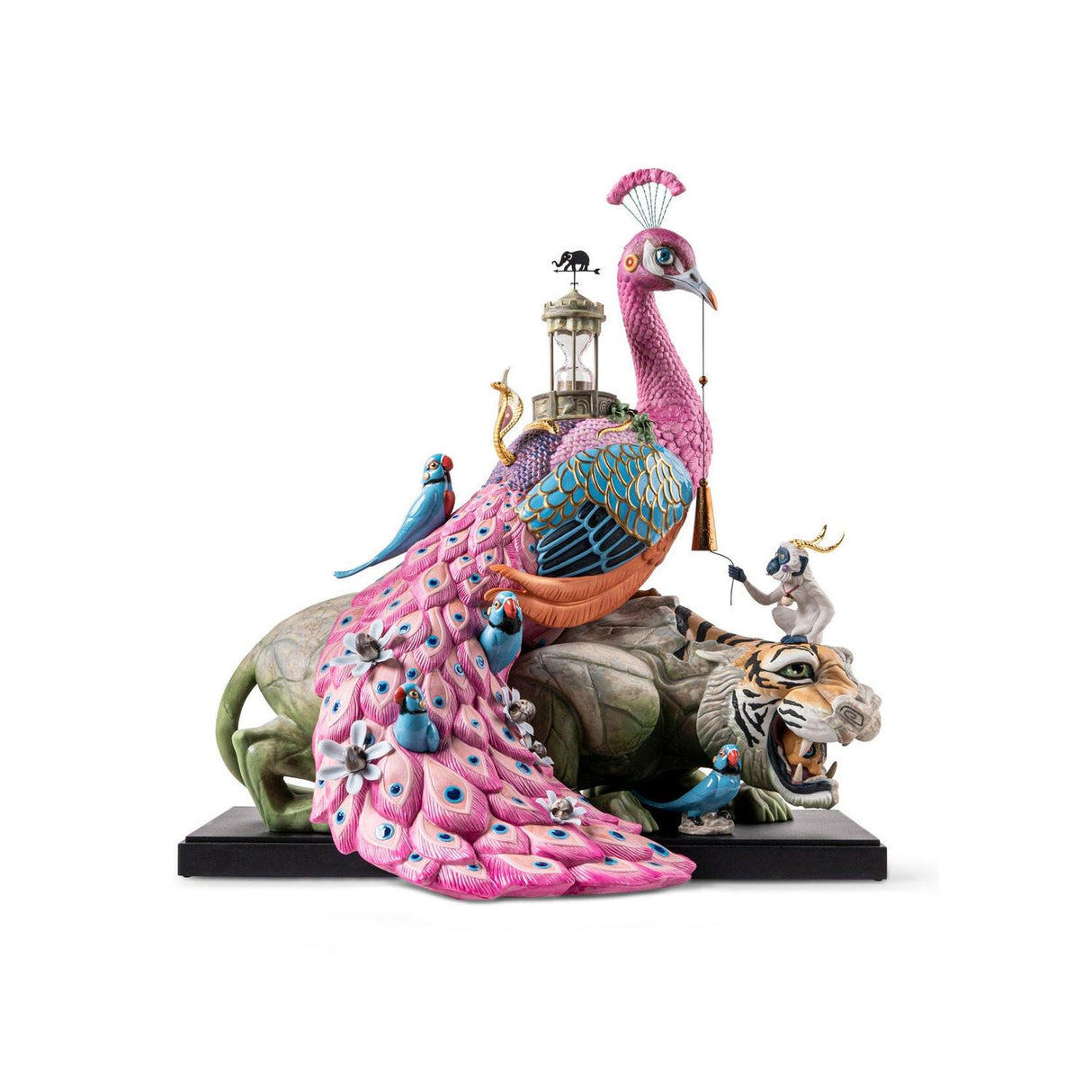 LLADRO' Scultura Ephemeral Treasures Serie Limitata 60x56cm Porcellana