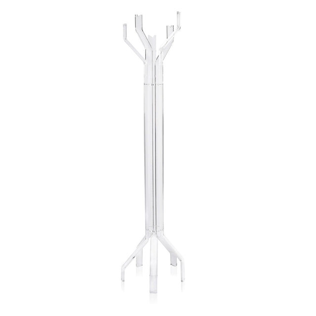 Appendiabiti Pentadress Iplex in PMMA trasparente a 5 braccia 180 cm