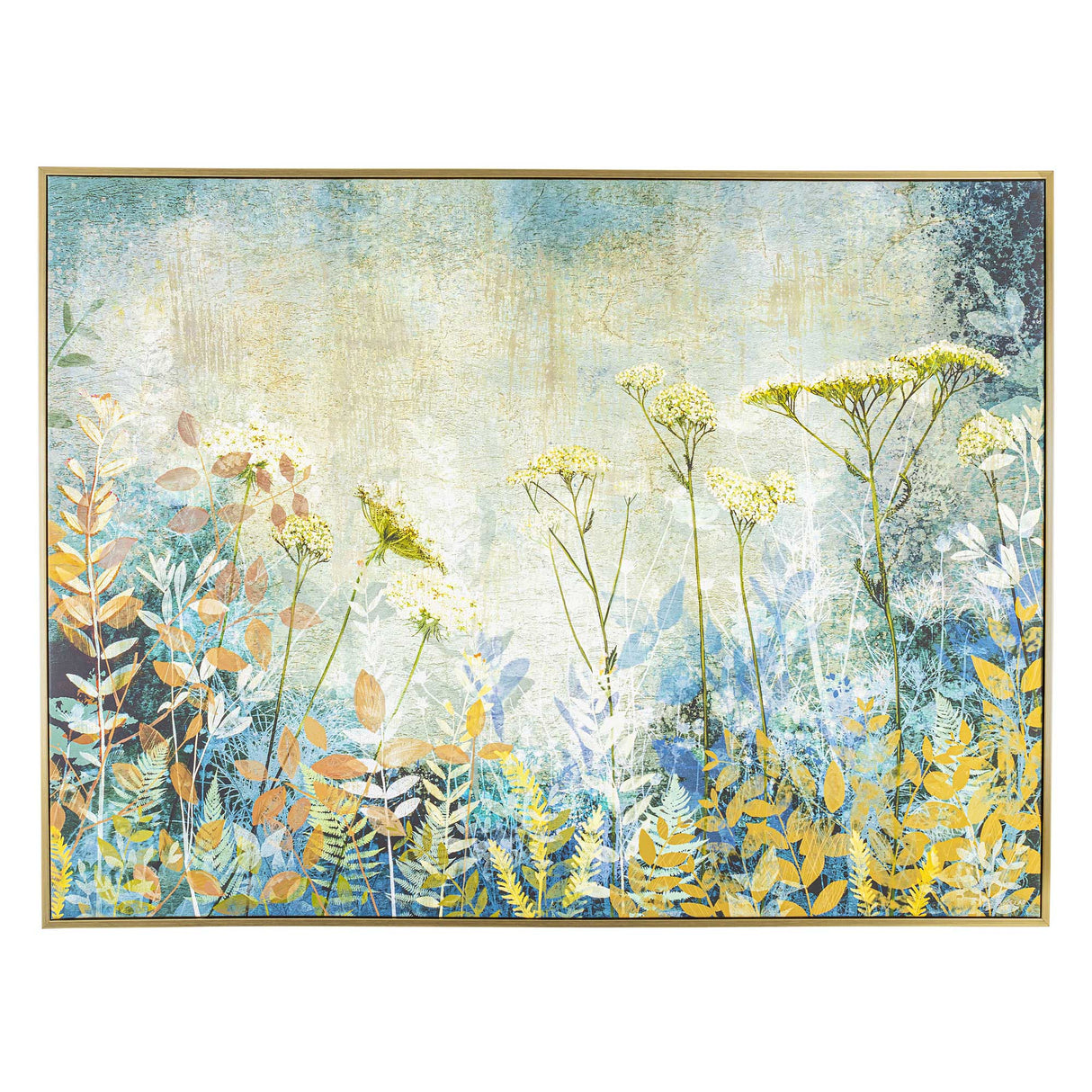 BIZZOTTO Quadro Stampa su Tela Dipinta a Mano Gallery 90x120cm