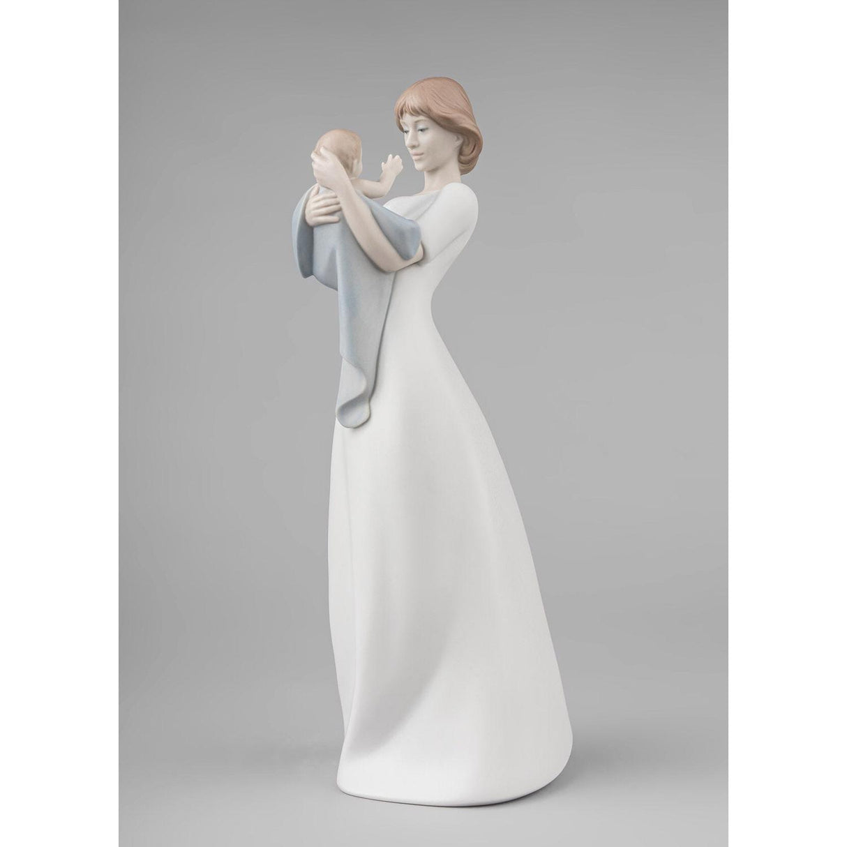Lladró Figurina Il Tesoro Della Mamma 32x14cm Porcellana