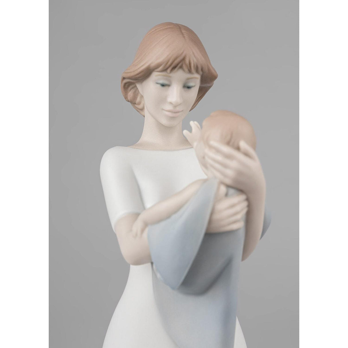 Lladró Figurina Il Tesoro Della Mamma 32x14cm Porcellana