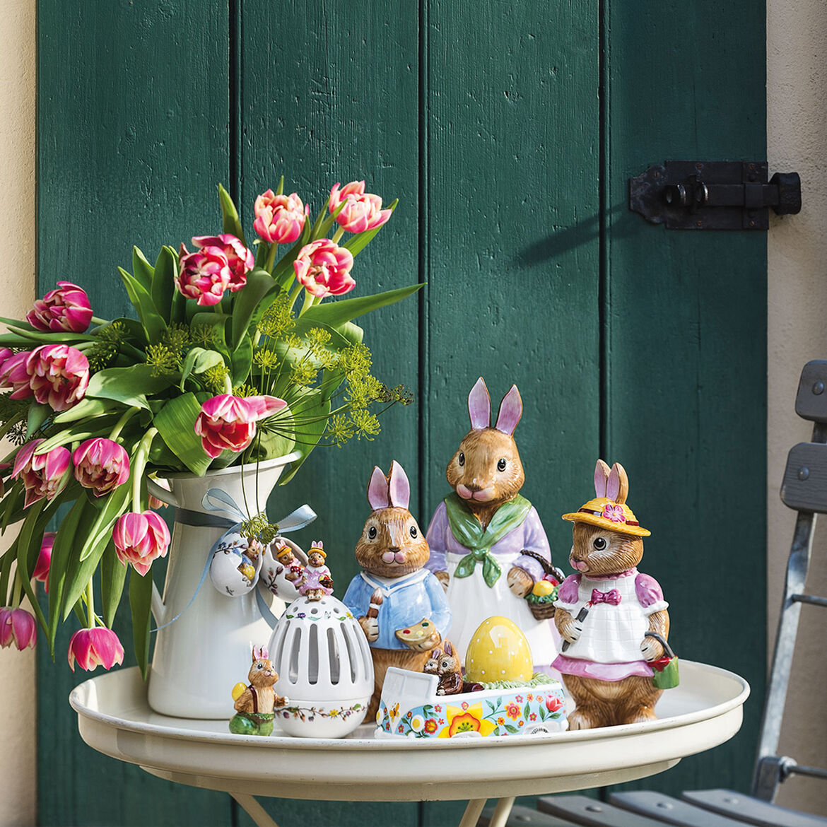 VILLEROY & BOCH - Bunny Tales Max Grande Figura Coniglio 21,5cm Decorazione Pasquale