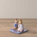 VILLEROY & BOCH Bunny Tales Scena di Pasqua Prato Picnic 8cm Decorazione Pasquale