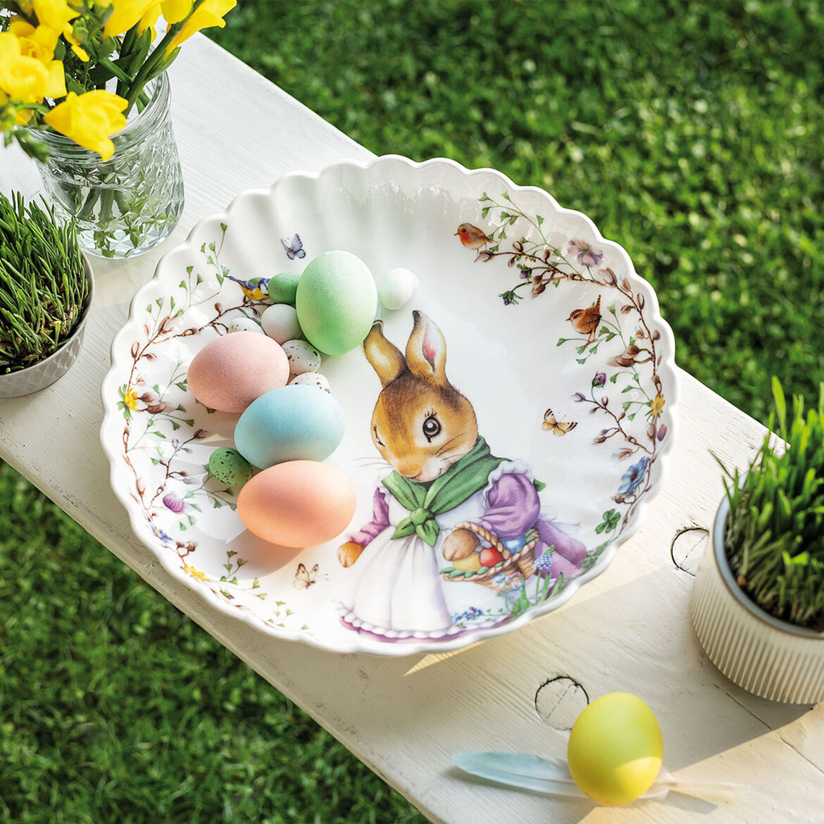 VILLEROY & BOCH Spring Fantasy Ciotola Coppa Emma 30cm Tavola di Pasqua
