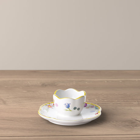 VILLEROY & BOCH Spring Awakening Portauovo con Piattino 30ml 10cm Tavola di Pasqua