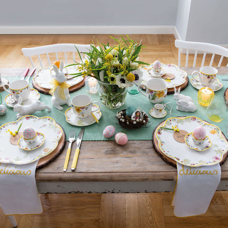 VILLEROY & BOCH Spring Awakening Portauovo con Piattino 30ml 10cm Tavola di Pasqua