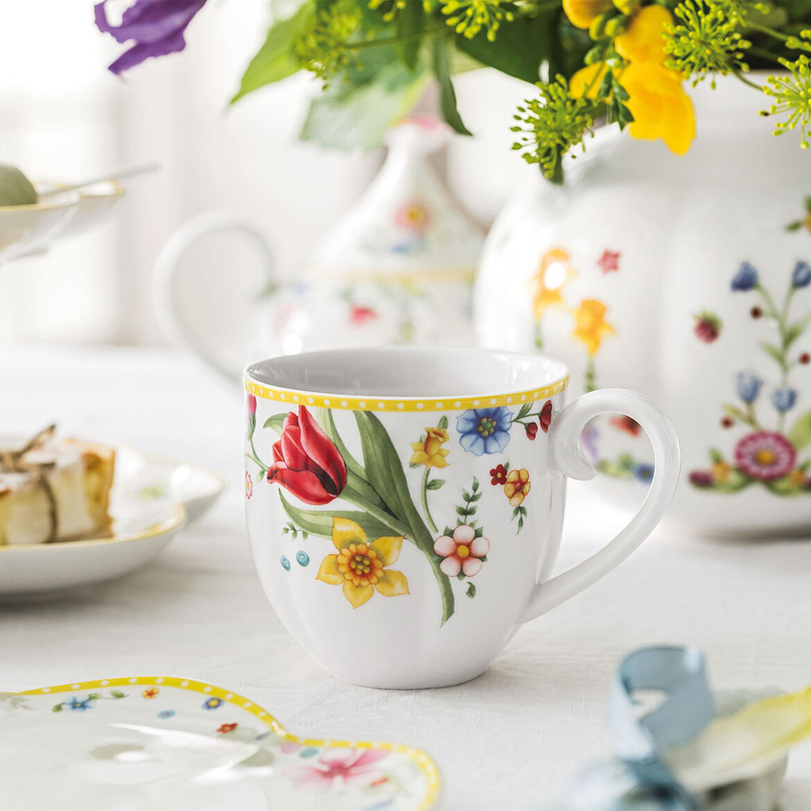 VILLEROY & BOCH Spring Awakening Tazza da Caffè Mug 400ml Tavola di Pasqua