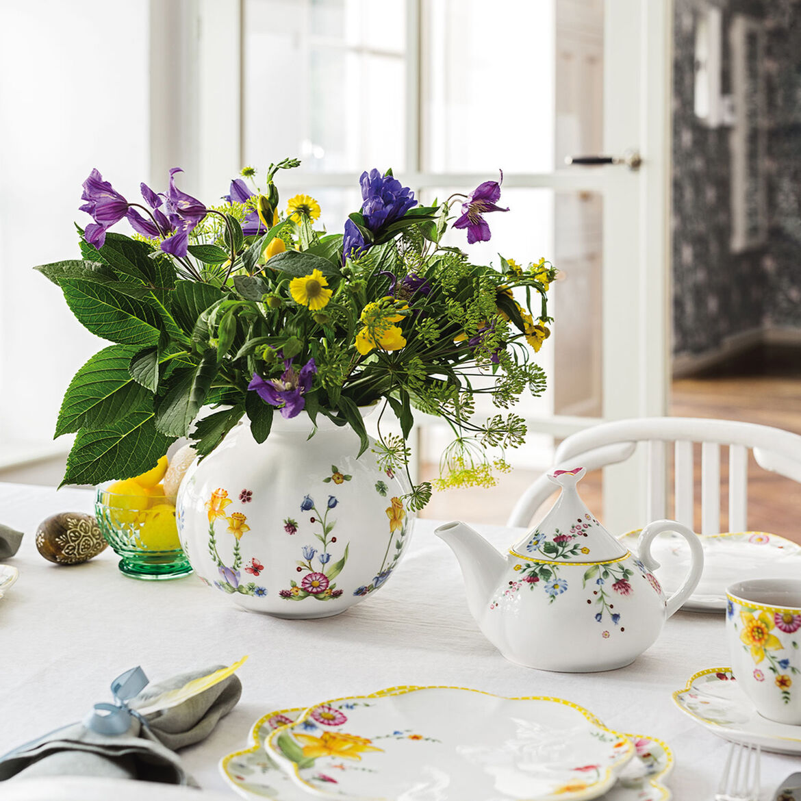 VILLEROY & BOCH Spring Awakening Vaso da Tavolo Grande 18cm Decorazione Pasquale