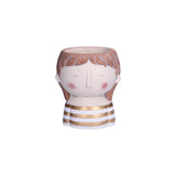 RITUALI DOMESTICI iCugini Bimba Snob Cachepot Portavaso 16cm Cemento