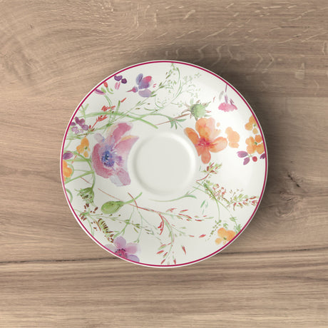 VILLEROY & BOCH Mariefleur Tea Tazza da Tè 240ml con Piattino 16cm Porcellana