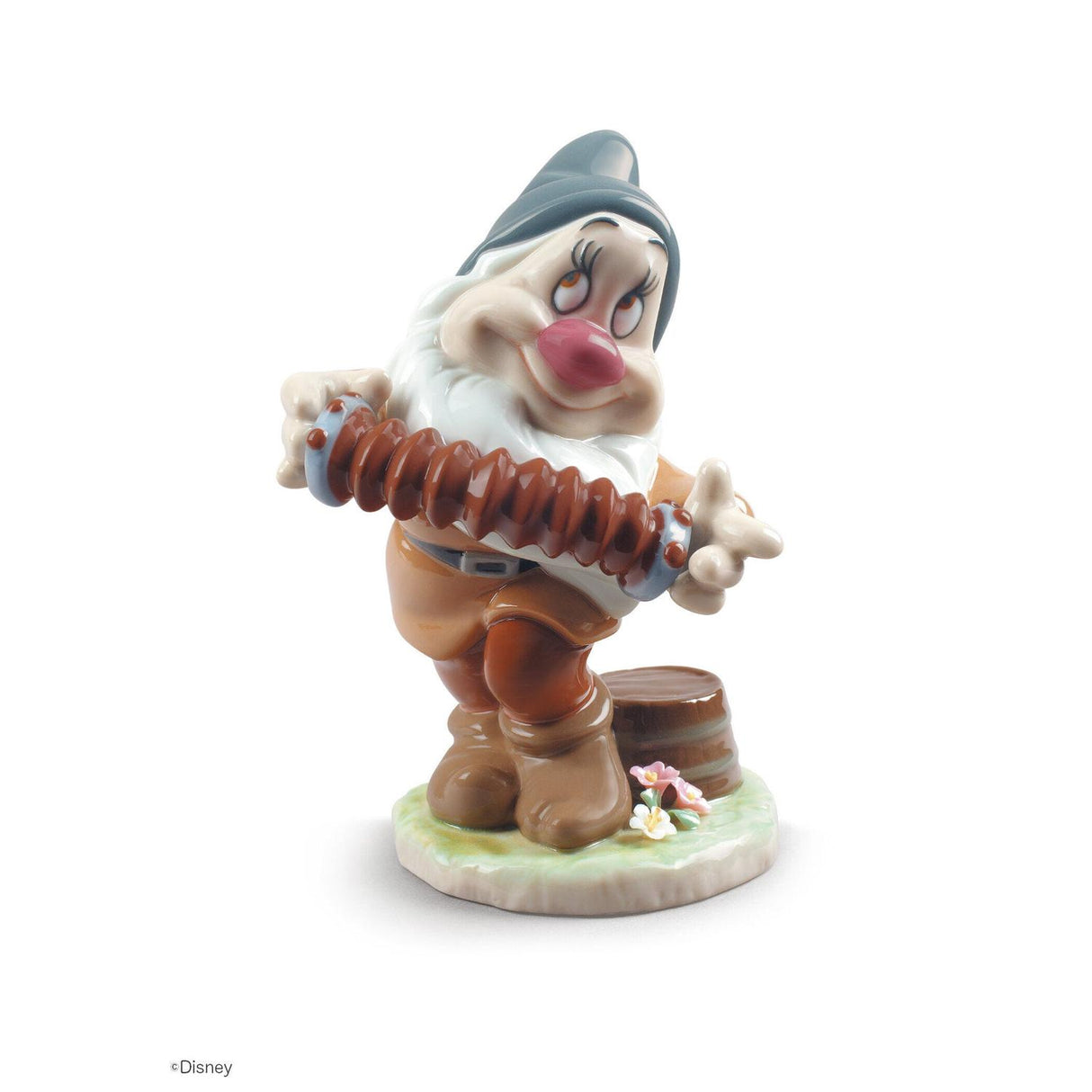 LLADRO' Figurina Nanetto Biancaneve Mammolo 13x9cm Porcellana