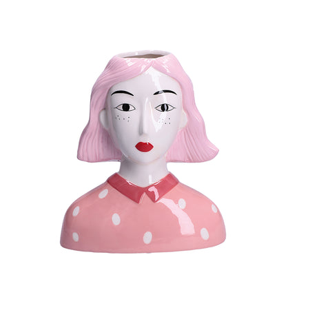 RITUALI DOMESTICI LeCosmopolite Vaso Kenny 25cm Ceramica