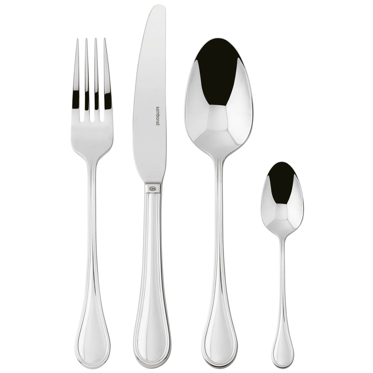 SAMBONET Royal Servizio Tavola Posate Set 24 Pezzi Acciaio Inox