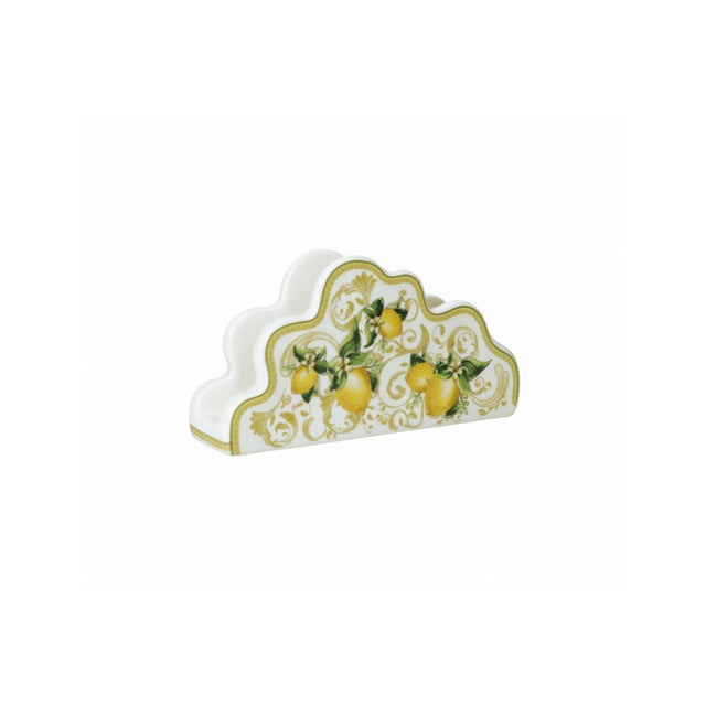 BRANDANI Portatovaglioli Limoni 20x10cm Porcellana