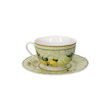BRANDANI Tazza Tè Set 2 Pezzi Limoni 100ml Porcellana