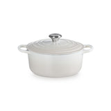 LE CREUSET Cocotte Rotonda Evolution 24cm Meringa Ghisa Vetrificata
