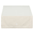 LA PORCELLANA BIANCA Ammanto Striscia Runner 143x45cm Ecrù 100% Cotone