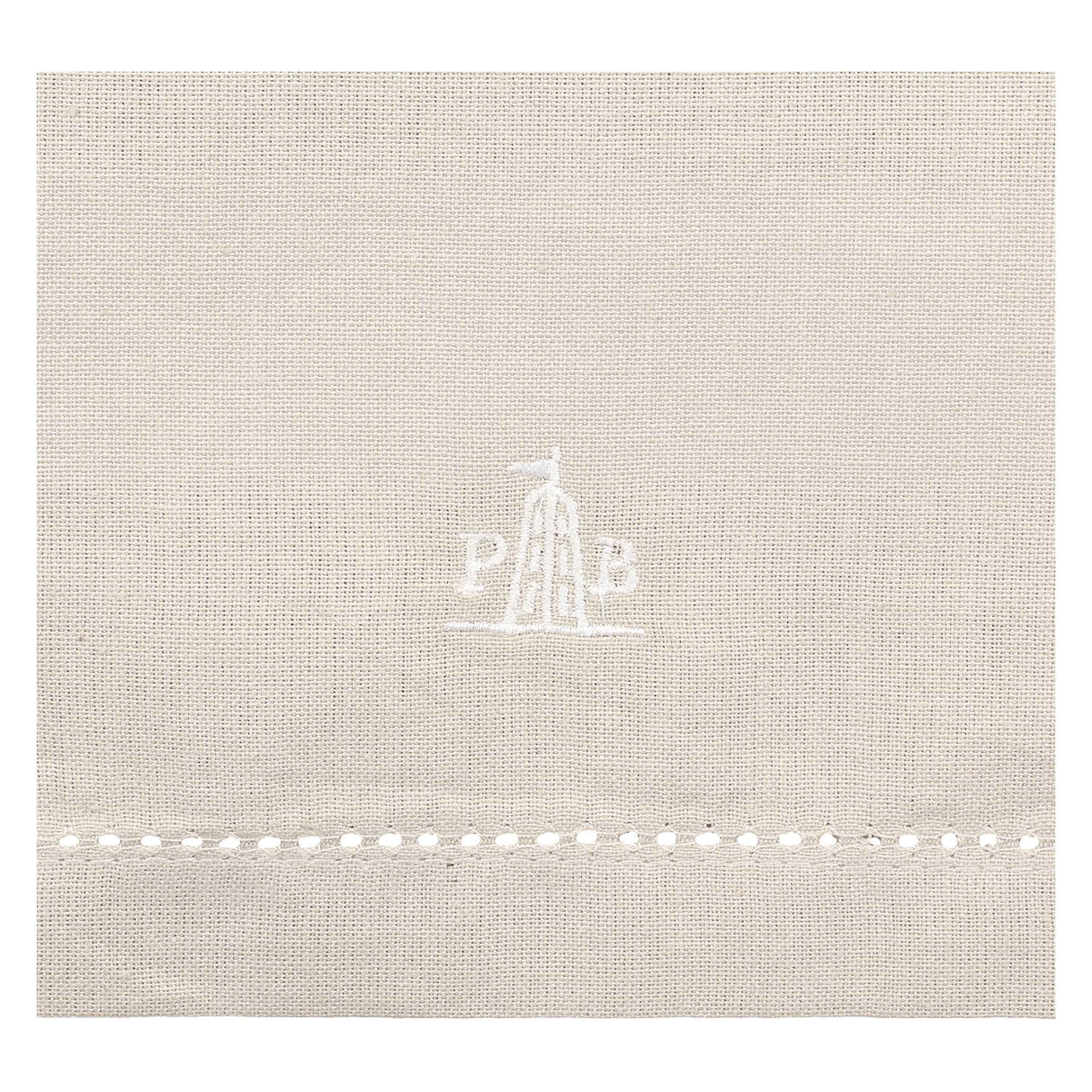LA PORCELLANA BIANCA Ammanto Striscia Runner 143x45cm Ecrù 100% Cotone