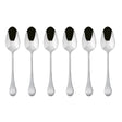 SAMBONET - Taormina Cucchiaini Moka Caffè Set 6 Pezzi Posate Acciaio Inox