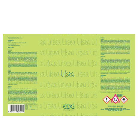 EDG Enzo De Gasperi Ricarica Refill Lux Profumatore Diffusore 1 Litro Litsea