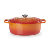 LE CREUSET Cocotte Ovale Evolution 33cm Arancio Ghisa Vetrificata
