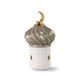 LLADRO' Diffusore D'Incenso Majestic Nights Marrone  14x8cm Porcellana