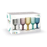 VILLA D'ESTE HOME TIVOLI Geometrie Set 6 Pezzi Calici Bicchieri 280ml 5907788