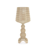 KARTELL Mini Kabuki Lampada da Tavolo Beige 70cm Policarbonato 2.0