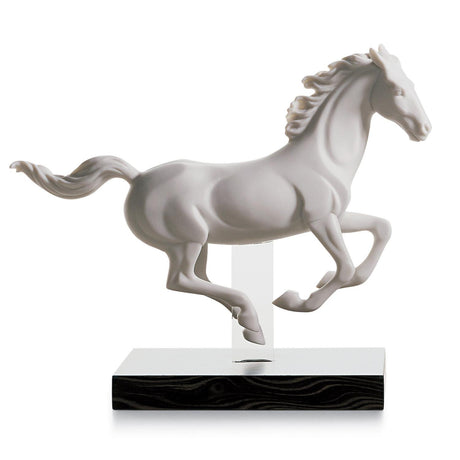 Lladró Figurina Cavallo Galoppo I 17x24cm Porcellana