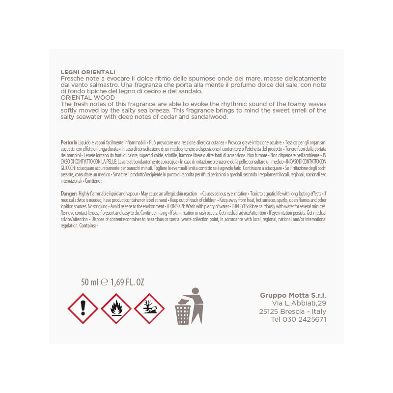 MUHA' Butterfly 50ml Profumatore D'Ambiente Diffusore Legni Orientali N04