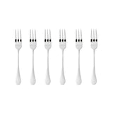 SAMBONET - Bloom Forchette Forchettine Dolce Set 6 Pezzi Posate Acciaio Inox