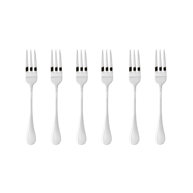 SAMBONET - Bloom Forchette Forchettine Dolce Set 6 Pezzi Posate Acciaio Inox