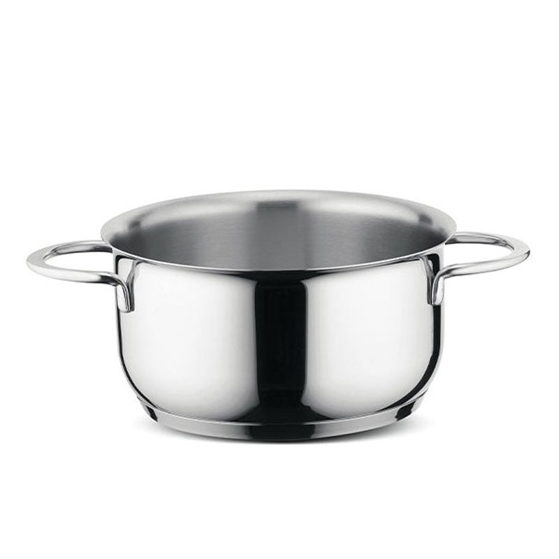 LAGOSTINA Deliziosa Pentola Casseruola Fonda 24cm Acciaio Inox