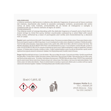 MUHA' Butterfly 50ml Profumatore D'Ambiente Diffusore Melograno N01