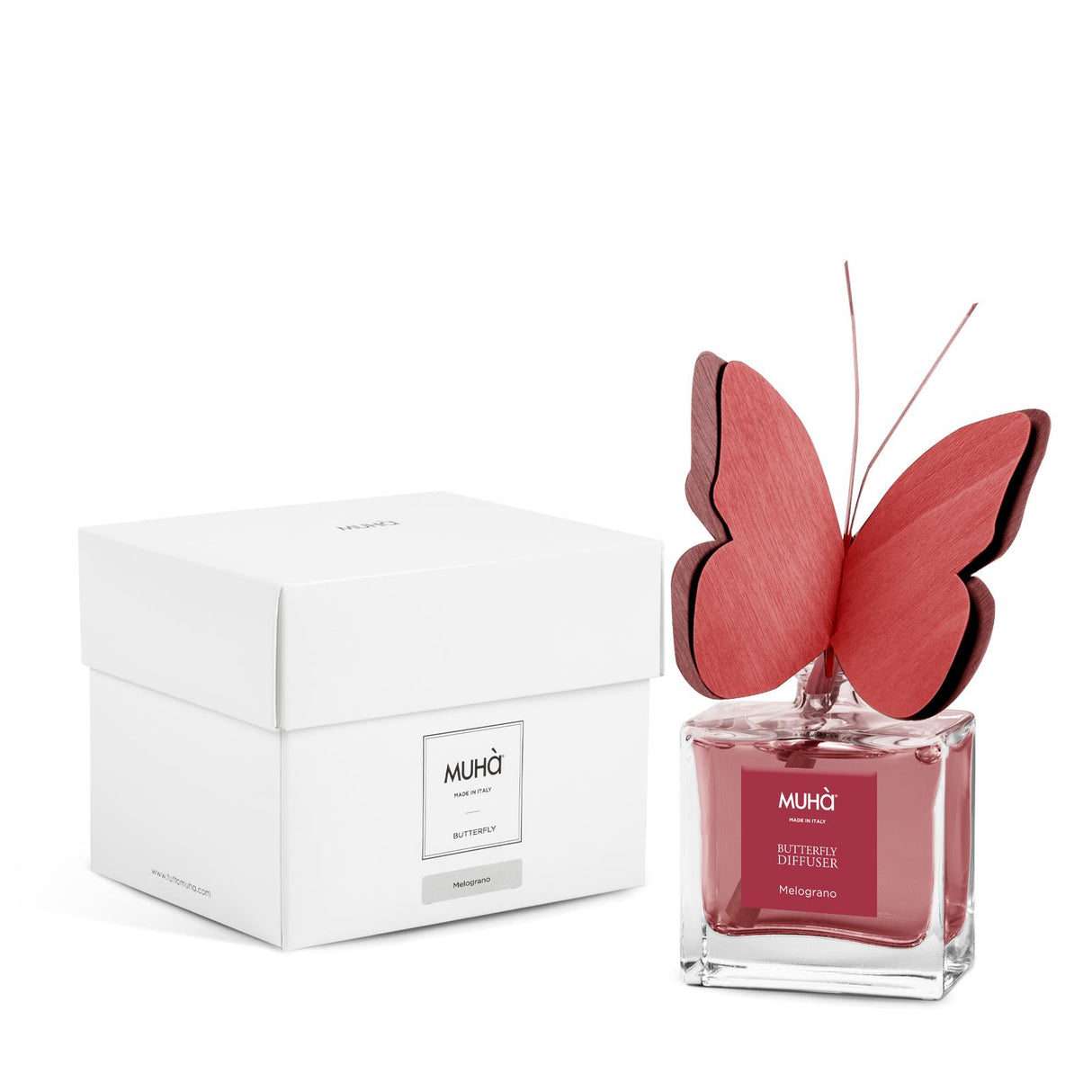 MUHA' Butterfly 50ml Air Freshener Diffuser Pomegranate N01