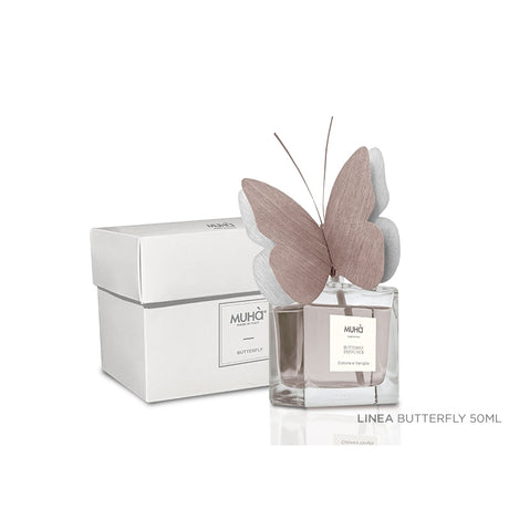 MUHA' Butterfly 50ml Profumatore D'Ambiente Diffusore Ambra Antica N02