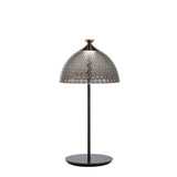 KARTELL Pumo Lamp Lampada da Tavolo Nero Fumè 43x20cm PMMA