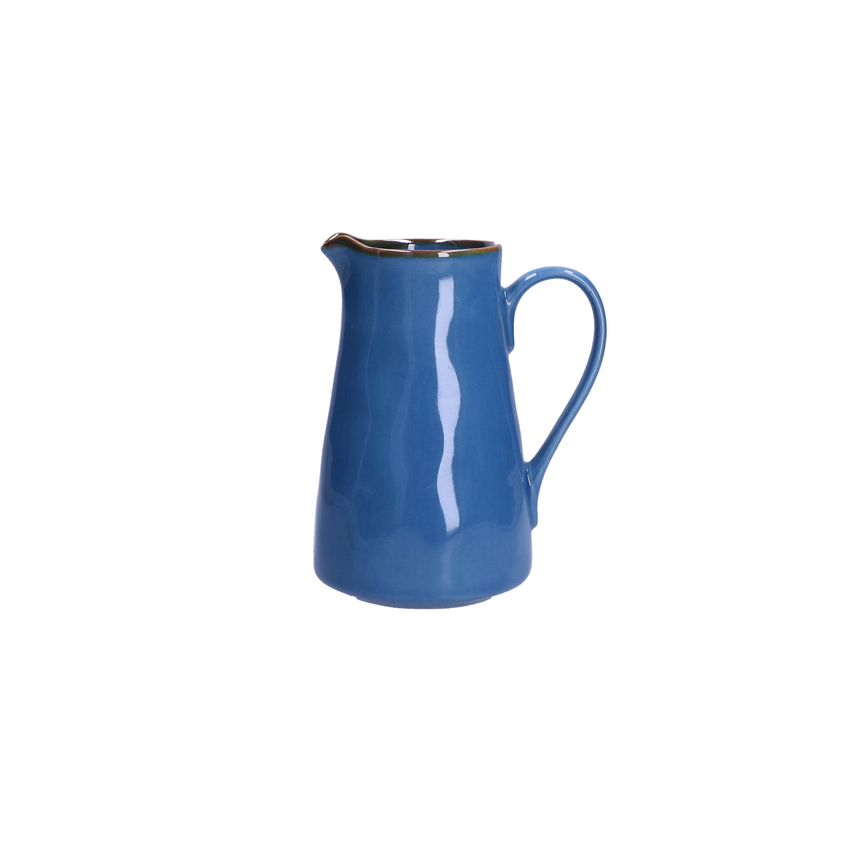 ROSES &amp; TULIPS Concerto Jug 600ml Avio Blue Stoneware