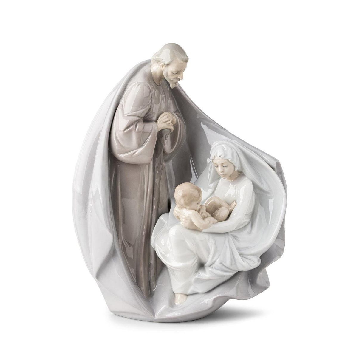 LLADRO' Figurina la Nascita di Gesù 28x22cm Porcellana