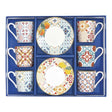 Set 6 tazzine espresso Siracusa Easy Life in porcellana 100 ml
