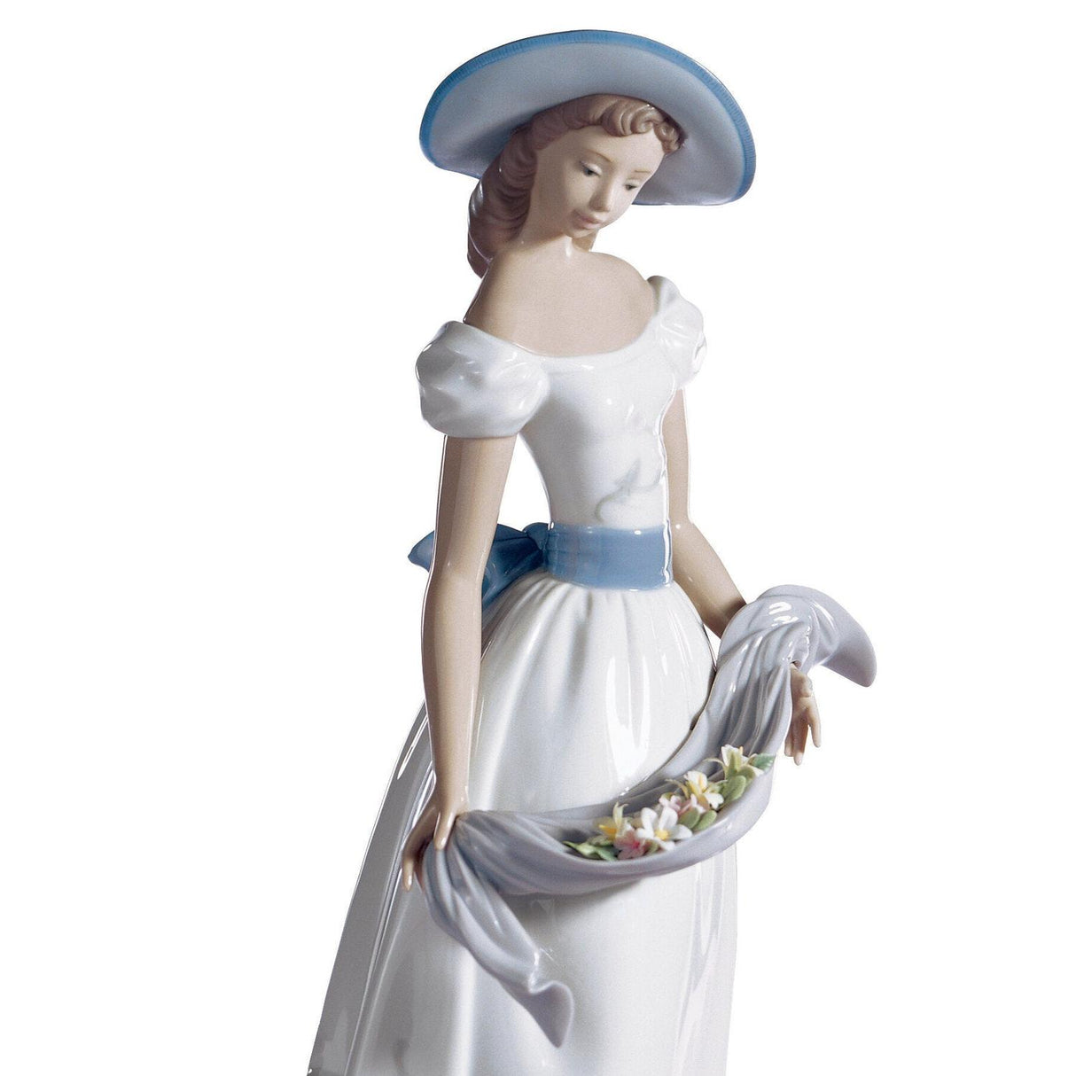 Lladró Figurina Donna Fragranze e Colori 41x18cm Porcellana