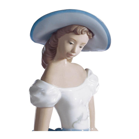 Lladró Figurina Donna Fragranze e Colori 41x18cm Porcellana