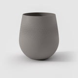 VILLEROY & BOCH Manufacture Collier Vaso Carre Tortora Grande 23x21cm Porcellana