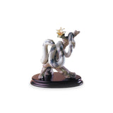 LLADRO' Figurina Il Serpente 19x18cm Porcellana