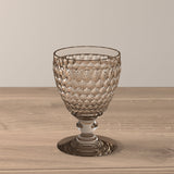 VILLEROY &amp; BOCH Boston Colored 4 Pieces Gray White Wine Glass 125ml Crystal