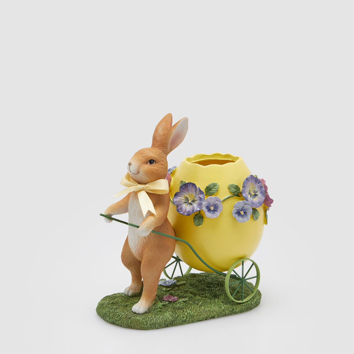 EDG Enzo De Gasperi Vaso Uovo Coniglio 24cm Decorazione di Pasqua
