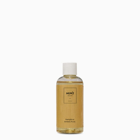 MUHA' Ricarica Refill 100ml Profumatore D'Ambiente Vaniglia e Ambra Pura